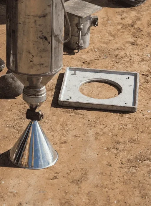 Field Density Testing with Sand Cone Method in New Westminster